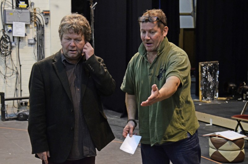 Rehearsal for the play Death Trap